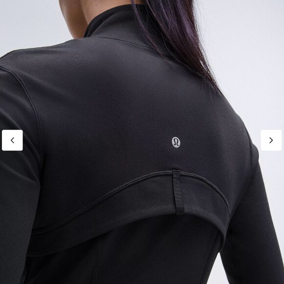 Lululemon Define Black Zip Up Jacket - Sz 12 - Picture 4 of 10